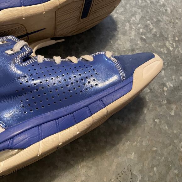 Vintage Y2K Nike Air Max Bizness 2008 High Top Shoe Blue Mens 7 Sneakers 324824 - Picture 11 of 14